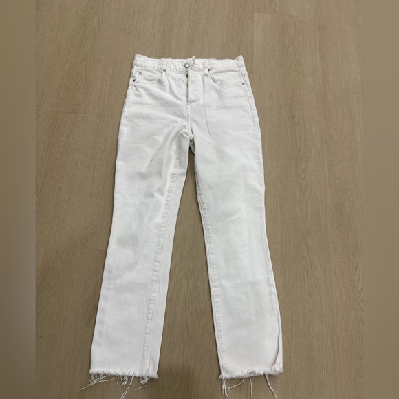Frank &Eileen Everyday Straight Leg White Cork Jeans size 27